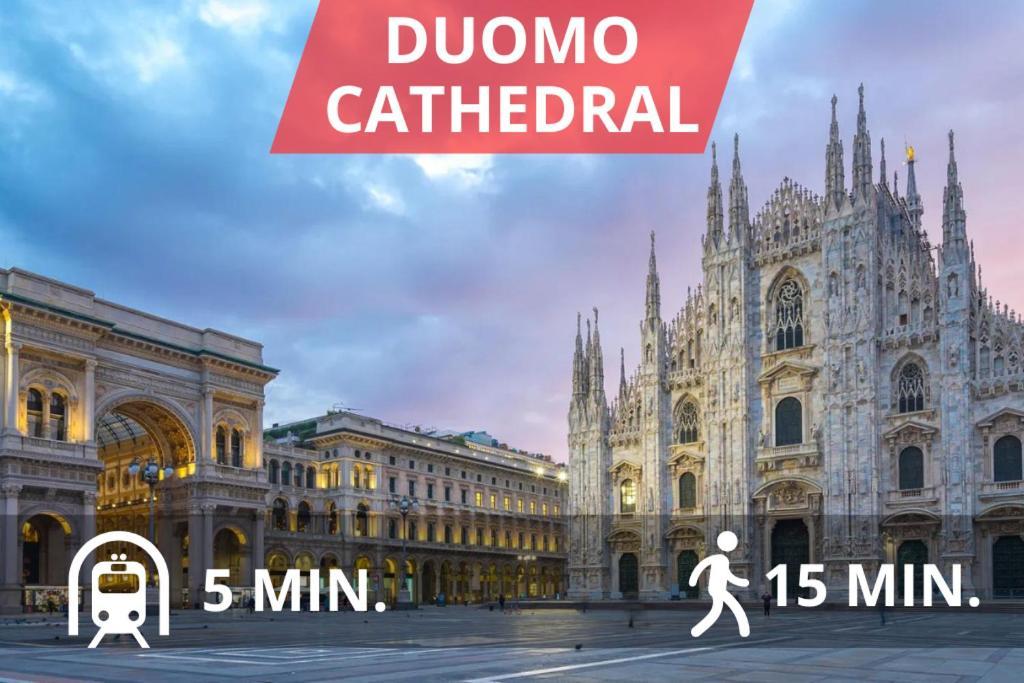 Duomo In 10 Minutes - Modern Close To Cadorna Station Apartment Milan Luaran gambar